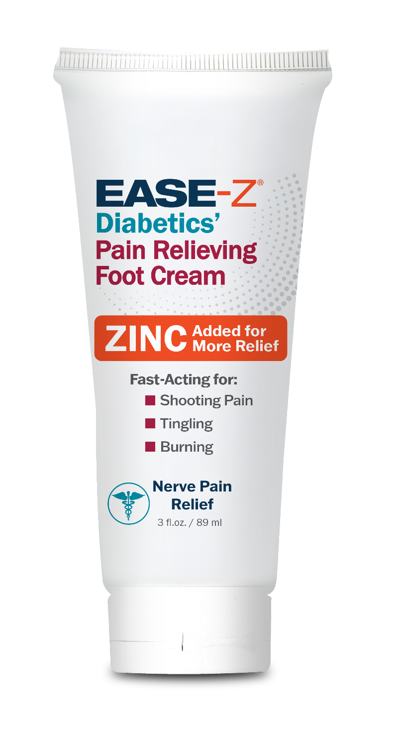 EASE Z Diabetics' Pain Relieving Foot Cream   20 oz