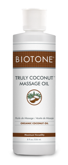 Truly Coconut Massage Oil with Organic Coconut