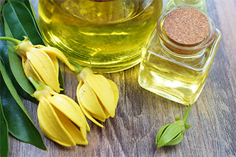Ylang Ylang Oil in bottle for spa use