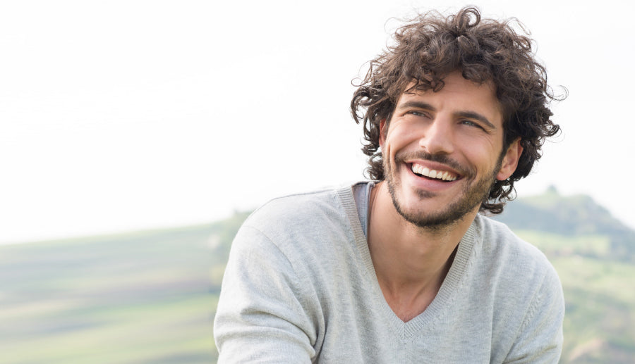 Happy Man Smiling