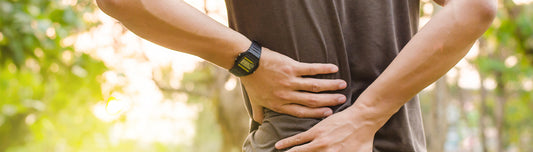 image of man with back pain