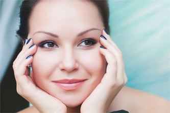 happy woman smiling