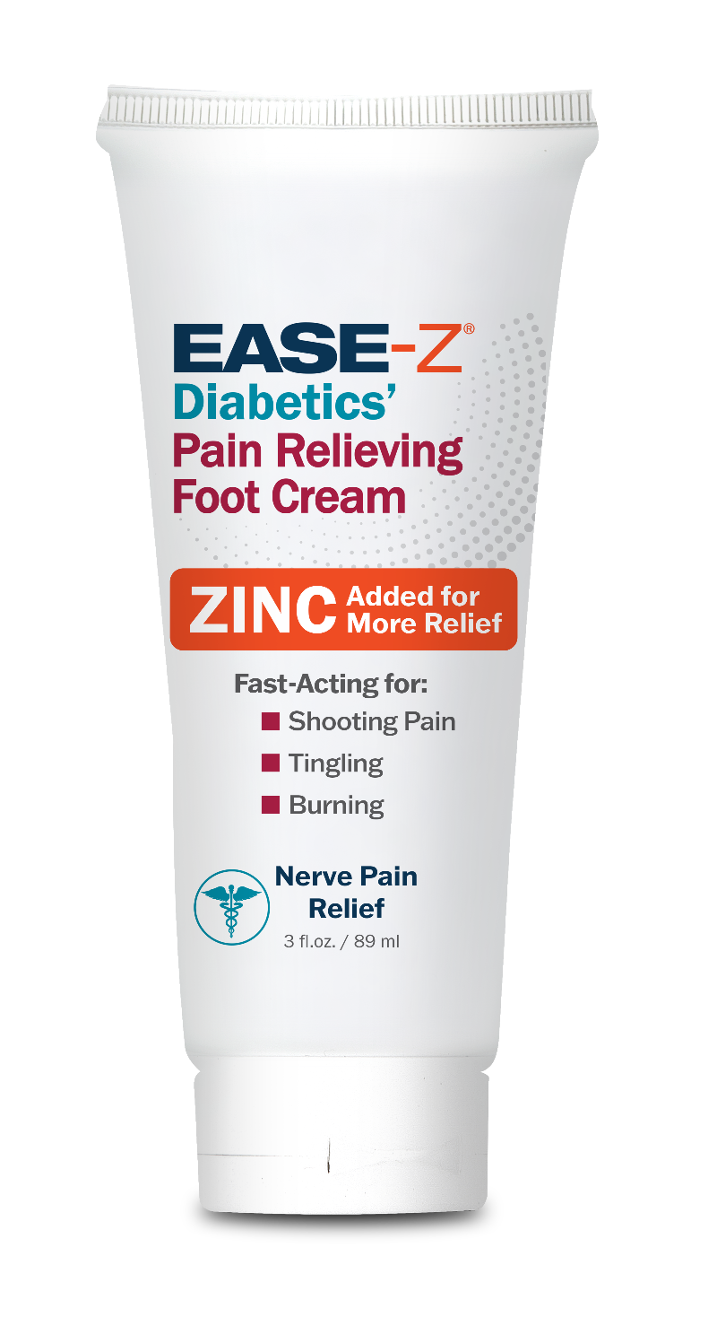 EASE-Z Diabetics' Pain Relieving Foot Cream - 3 oz