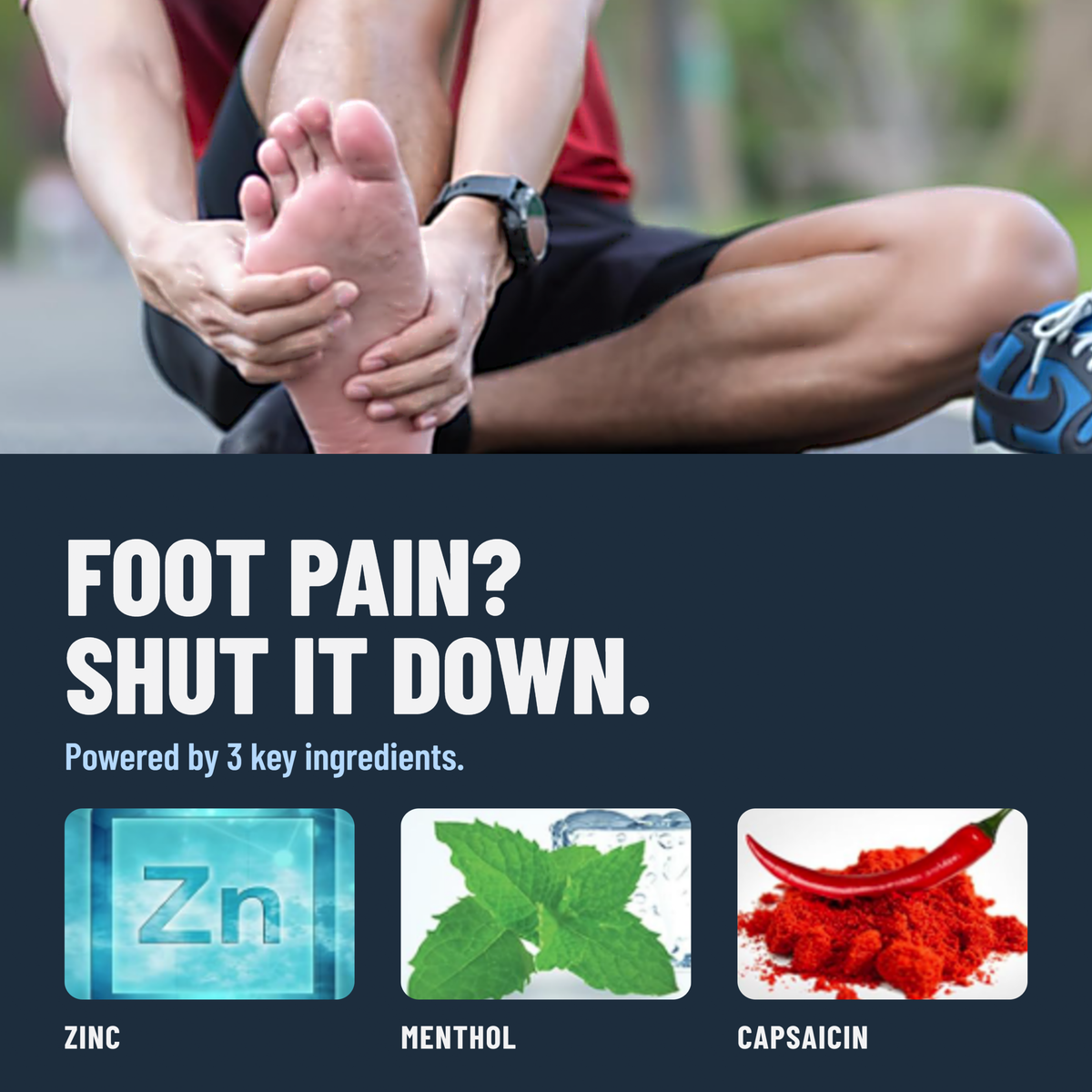 EASE-Z Diabetics' Pain Relieving Foot Cream - 3 oz
