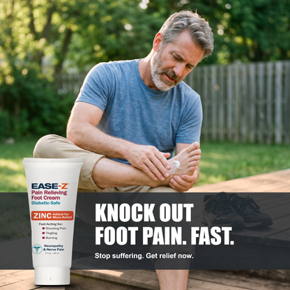EASE-Z Diabetics' Pain Relieving Foot Cream - 3 oz