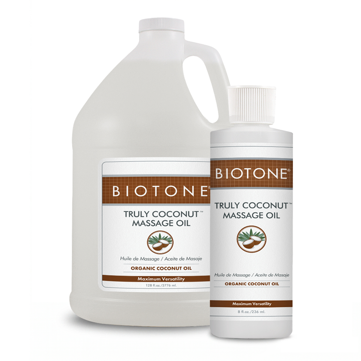 Truly Coconut Massage Oil with Organic Coconut