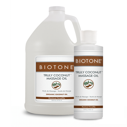 Truly Coconut Massage Oil with Organic Coconut