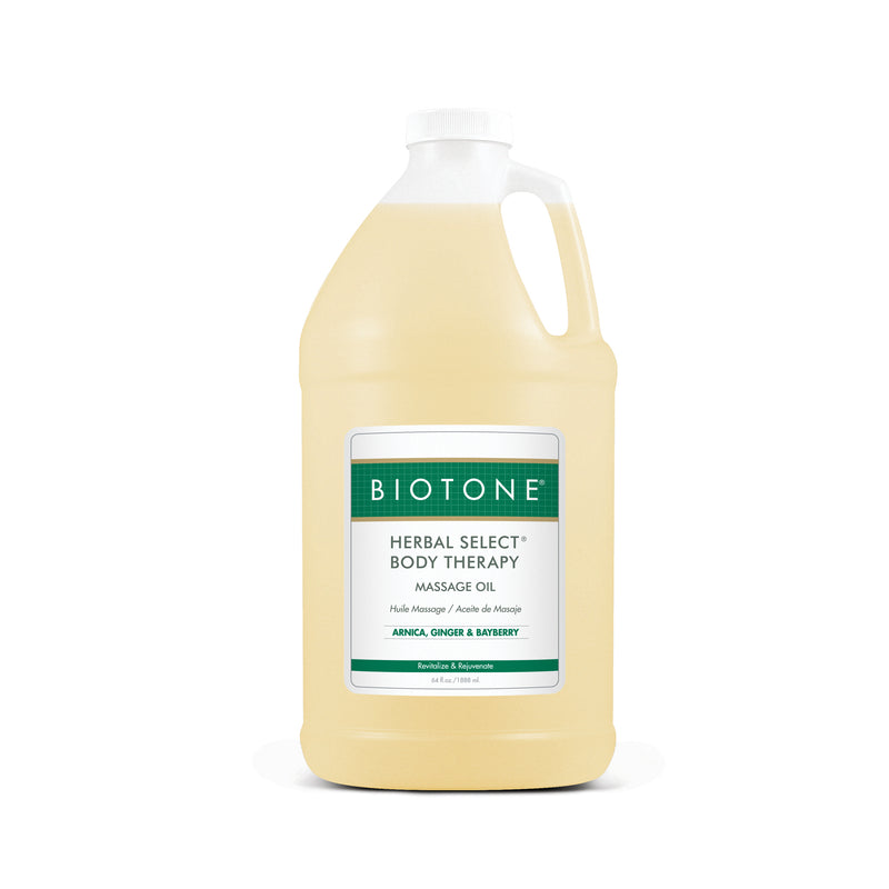 Biotone Herbal Select Body Therapy Massage Oil - 1 Gallon