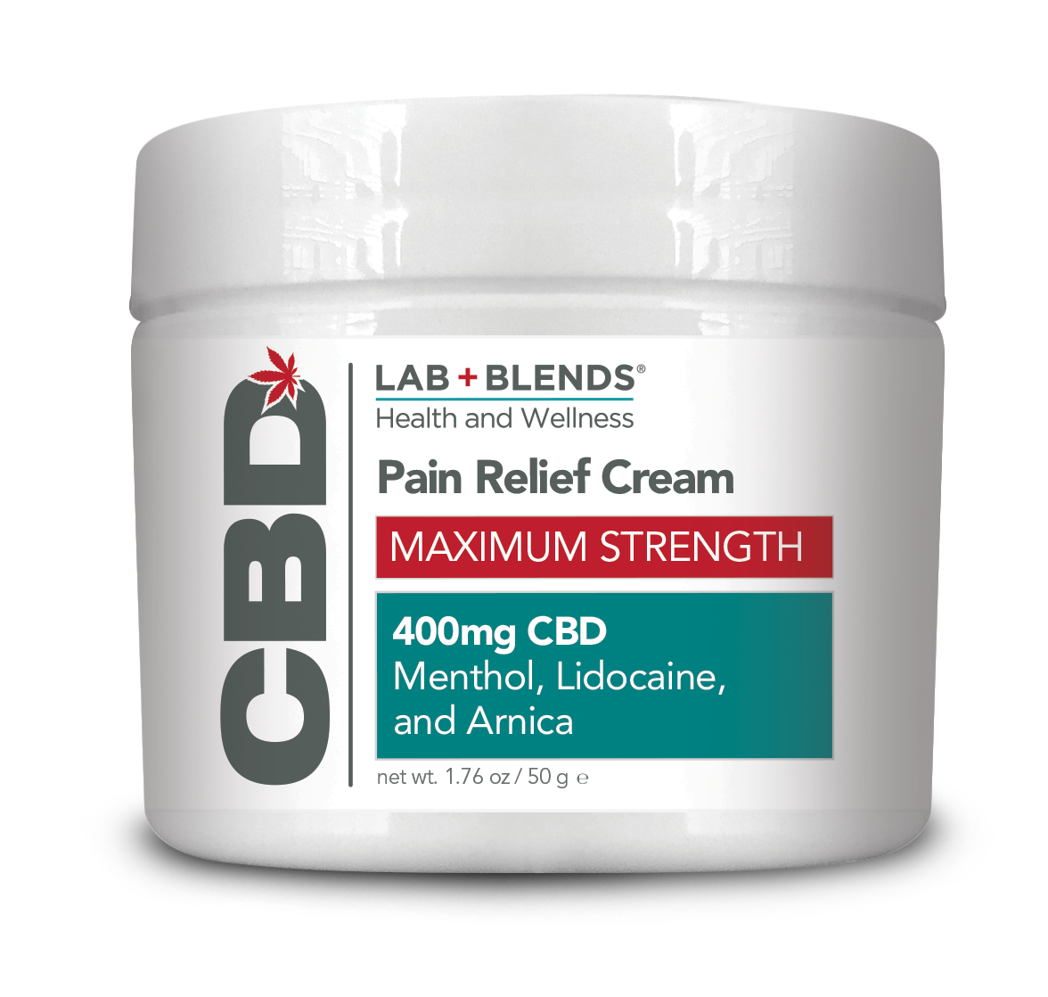 CBD Pain Relief Cream Maximum Strength 400mg