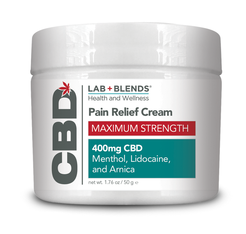 CBD Pain Relief Cream Maximum Strength 400mg
