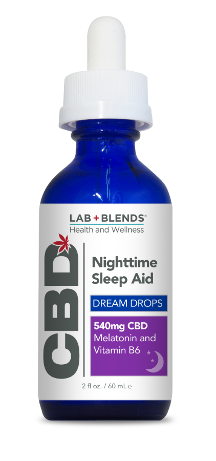 CBD Nighttime Sleep Aid Dream Drops 540mg